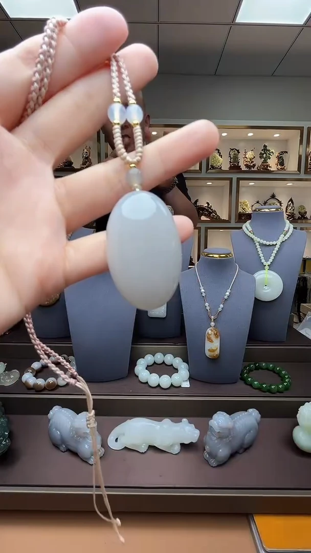 和田玉未镶嵌挂件苏