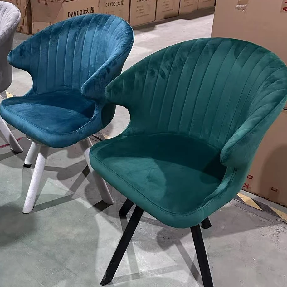 新SY102贝壳书椅餐椅单人椅妆凳可360°旋转（57*57*80）