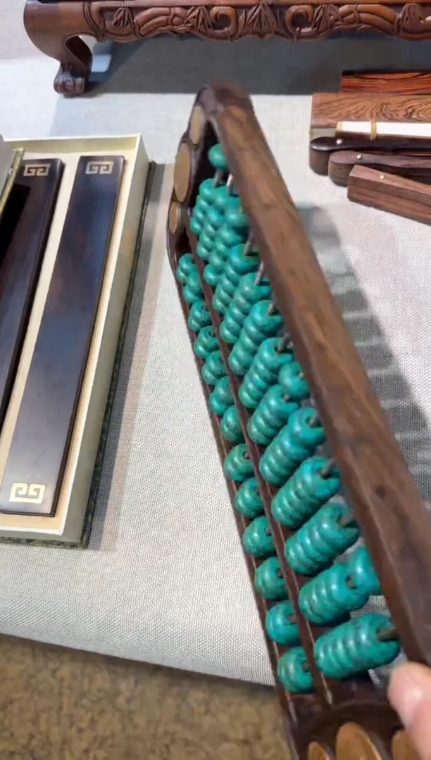 【闪购商品】木打算盘   工艺品  摆件