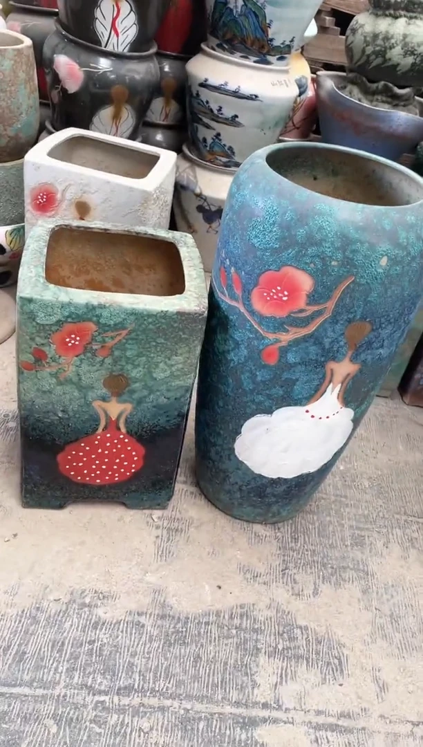 摆件29-291口17高28 微瑕 2个