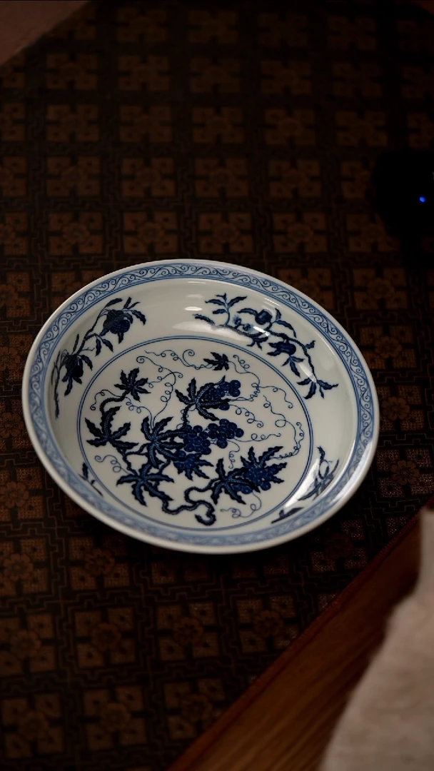 【闪购商品】瓷片景德镇斌芬陶瓷/快雪时晴50