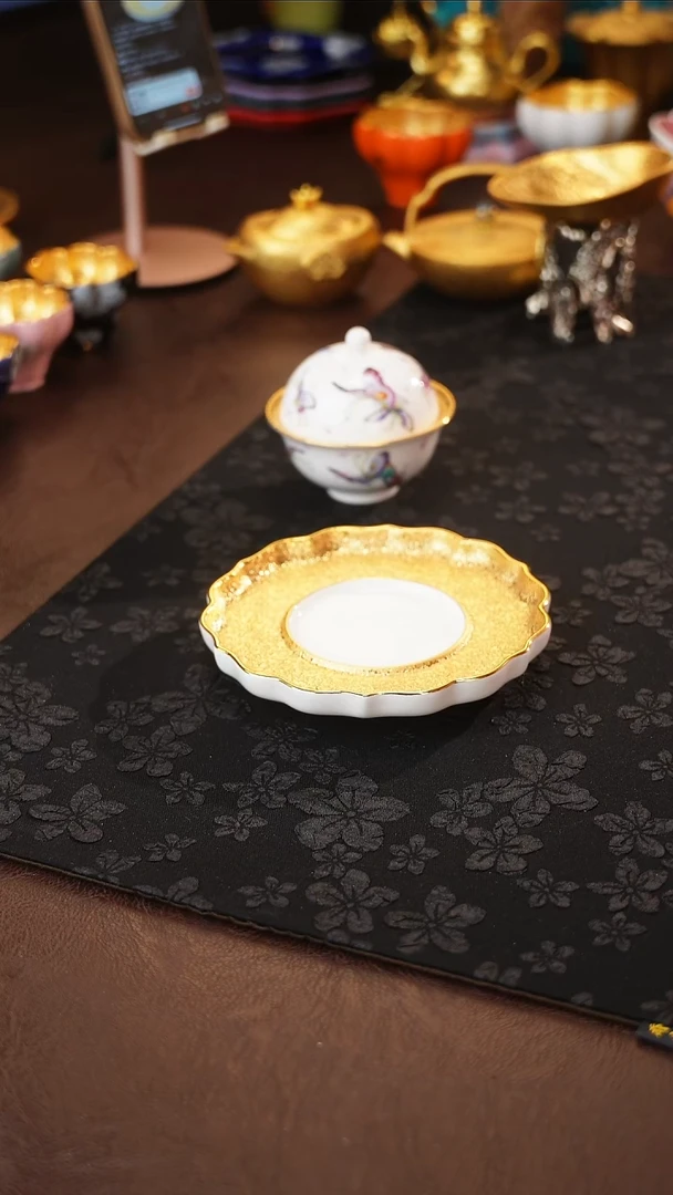 茶杯紫砂【宜景窑系列】壶承