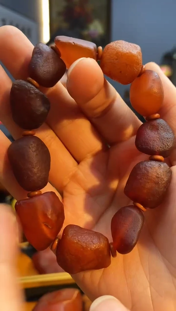 手串琥珀未镶嵌手串