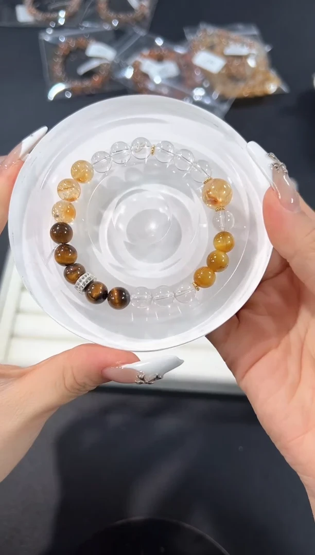 未镶嵌手串水晶8e多样性发其一【1条】默认微瑕