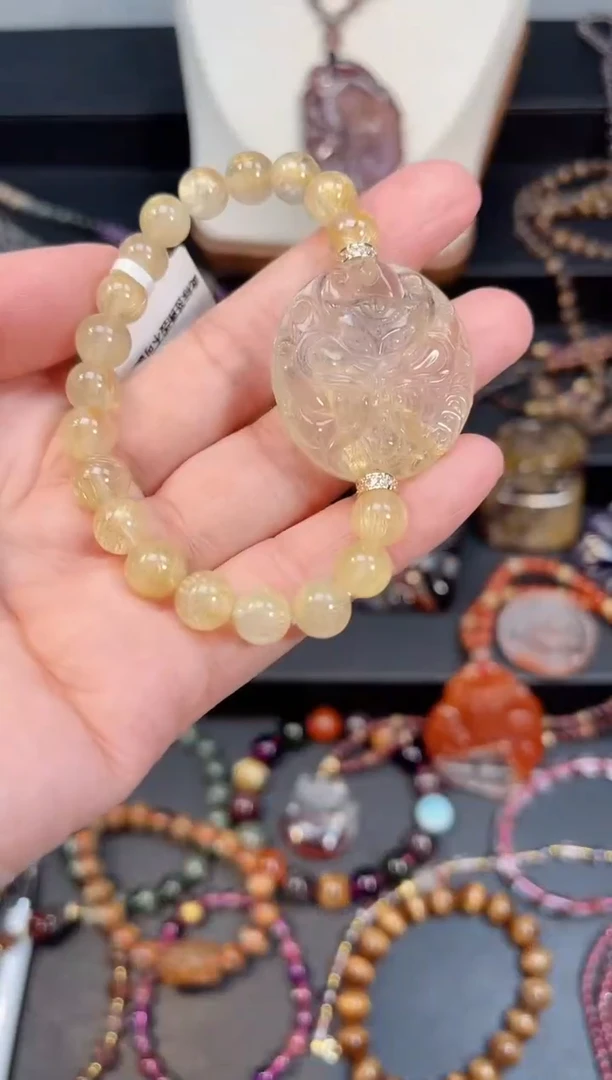 未镶嵌颈饰水晶【百晶灵儿】定制款