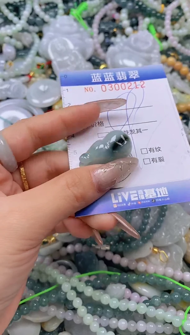 翡翠未镶嵌颈饰闪购0300212