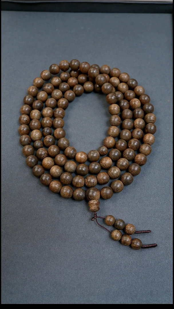 沉香手串11mm文莱高货多圈60.23g