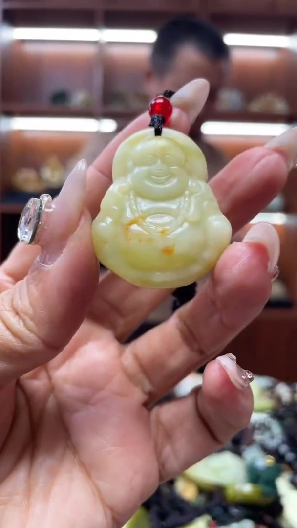 未镶嵌岫玉挂件