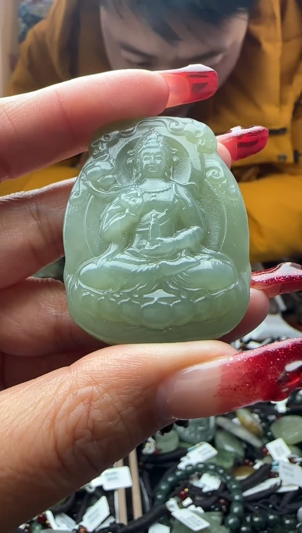 颈饰未镶嵌和田玉68767