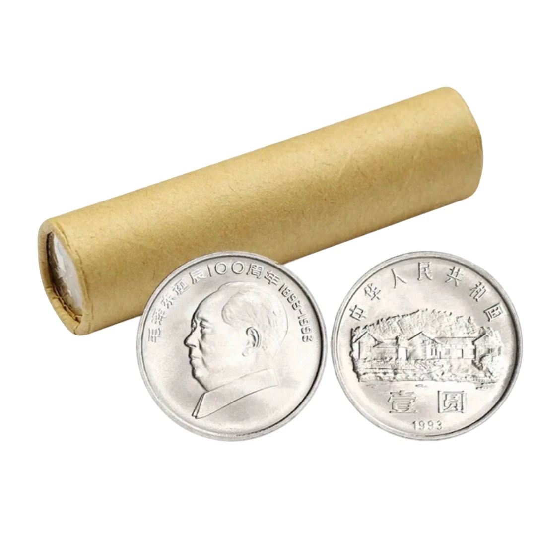 法定货币银行发行毛爷爷诞辰百年纪念币整卷50枚