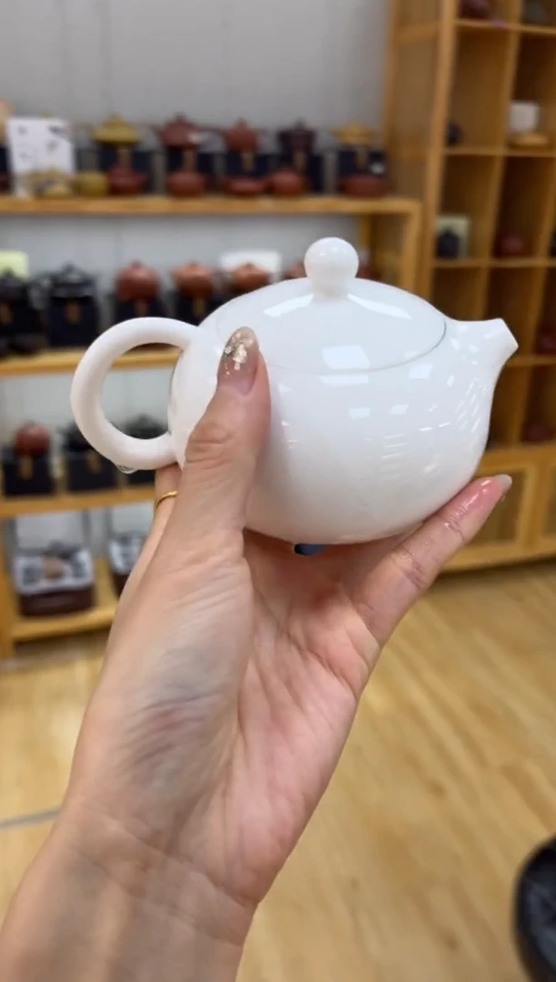 【闪购商品】紫砂茶壶大白茶具高端紫砂