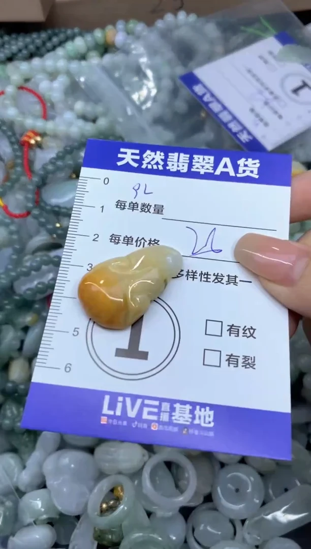 颈饰未镶嵌翡翠天然翡翠A货批量多样性发一件