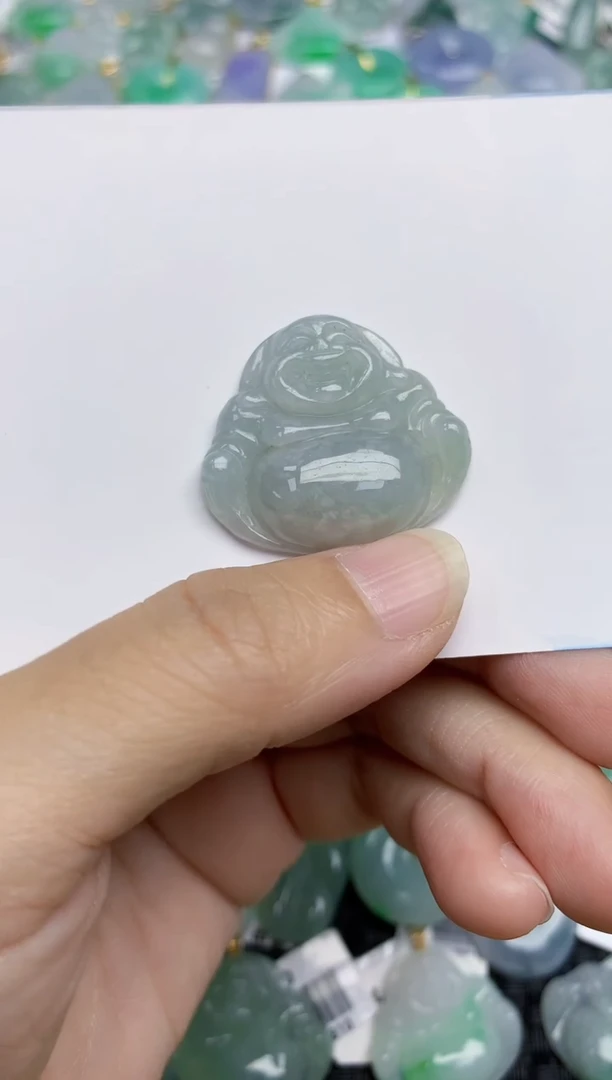 翡翠未镶嵌颈饰天然A货翡翠