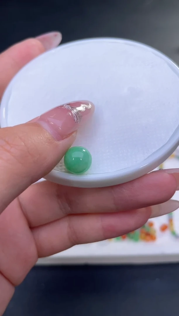 未镶嵌定制翡翠117卡9.6