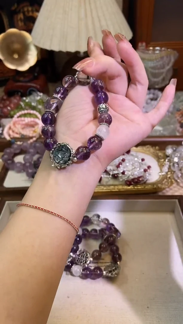 【闪购商品】水晶手链未镶嵌3072手串