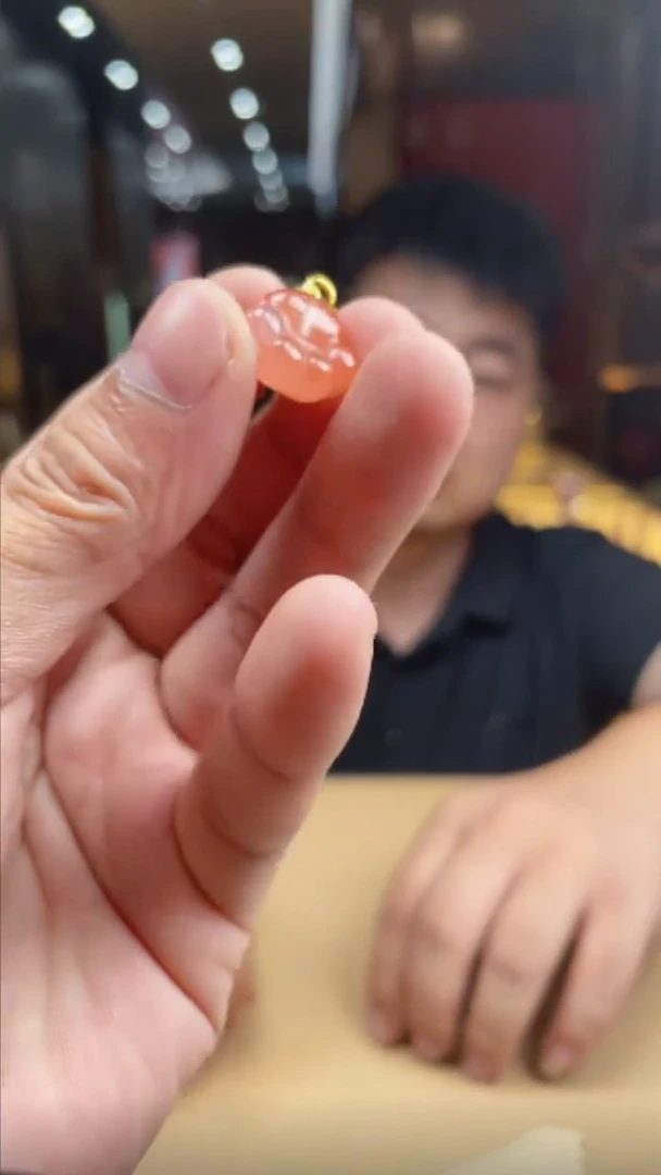 南红玛瑙未镶嵌颈饰879427-6.14-F81-多样性发货