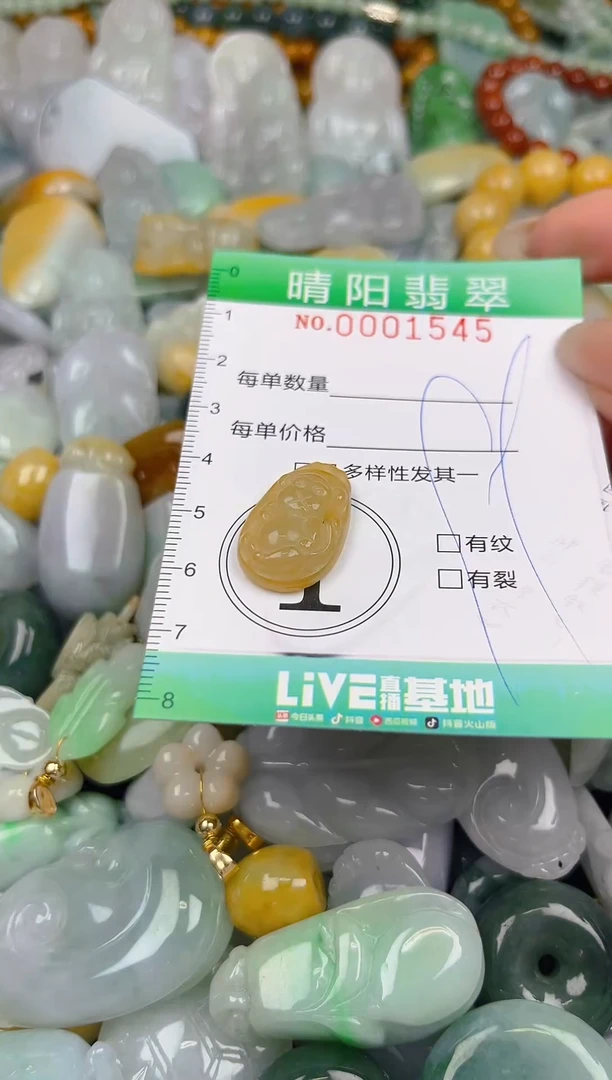 翡翠未镶嵌颈饰闪购0001545