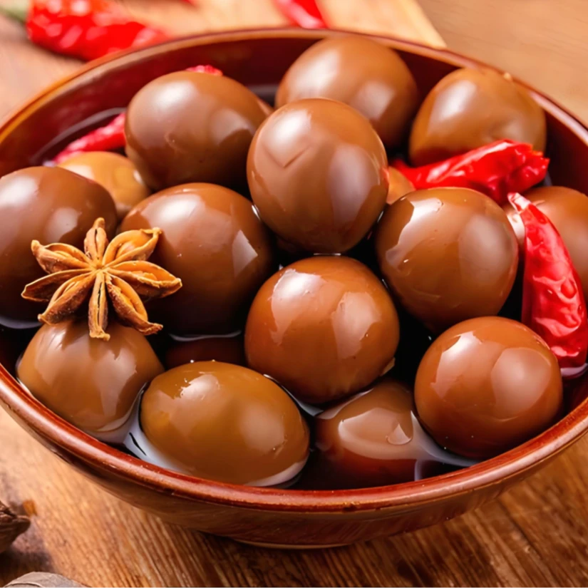 鹌鹑蛋2个（咸香入味，蛋白弹嫩）