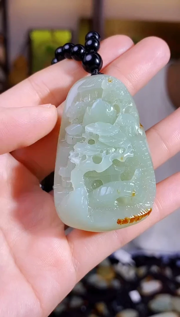 【闪购商品】和田玉颈饰未镶嵌1