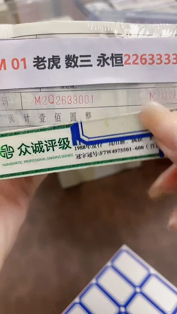 M  01 老虎 数三 永恒22633333