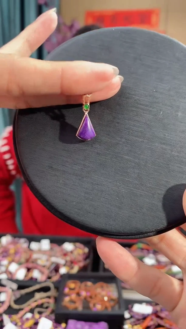 【闪购商品】苏纪石（舒俱来）吊坠(不含链)银S925镶嵌406