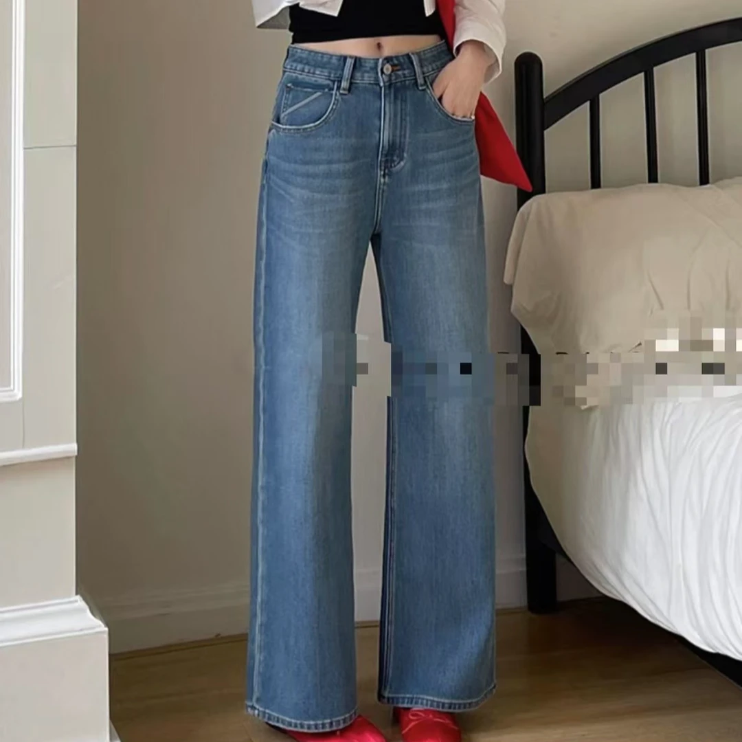 254-牛仔裤女春新款直筒裤时尚休闲显瘦春款直筒裤