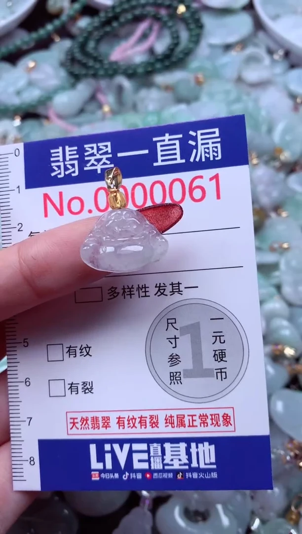 吊坠(不含链)未镶嵌翡翠61