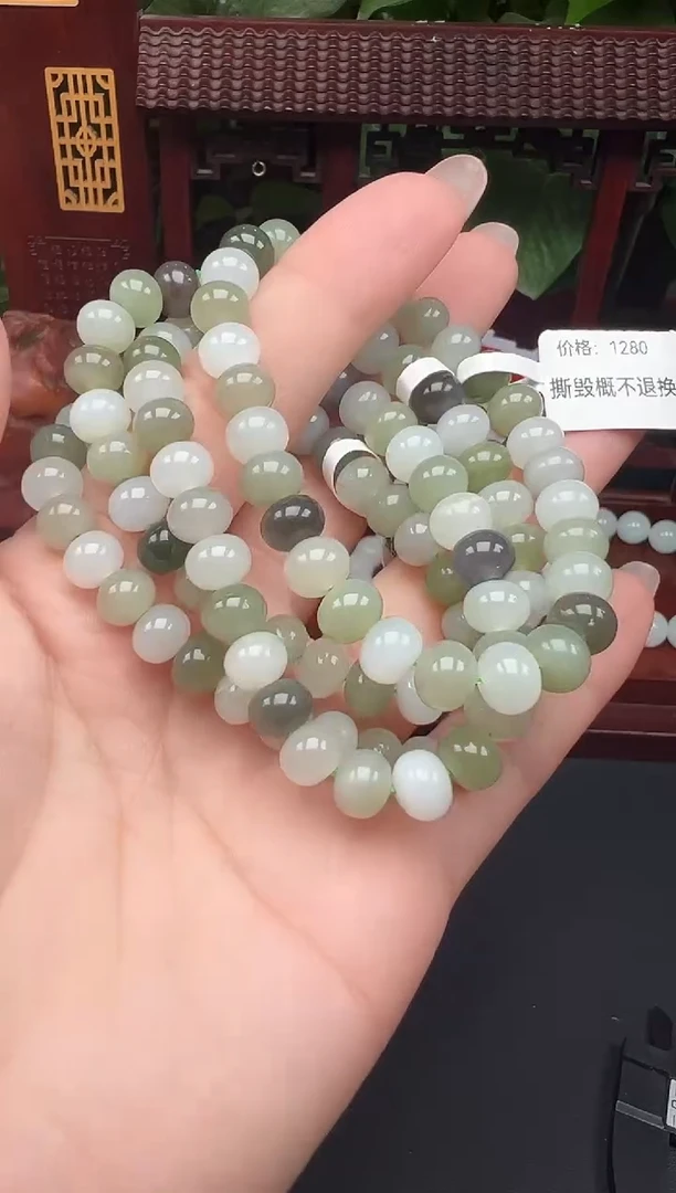 未镶嵌手串和田玉手串C022多样性发其一