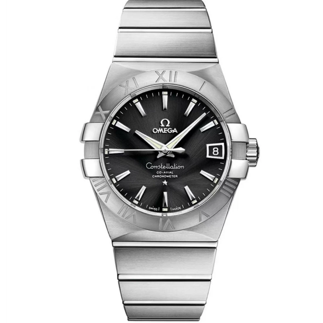 95新 Omega/欧米茄 123.10.38.21.01.001/星座系列/38mm/男款单表