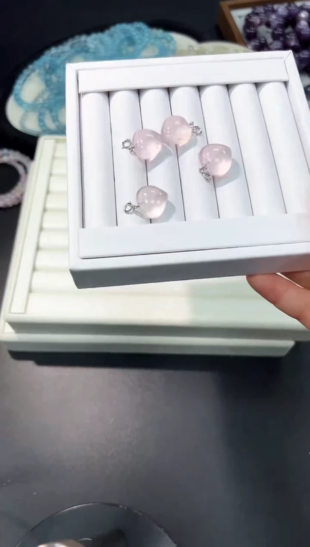 银S925镶嵌吊坠(不含链)水晶7f多样性发其一【1个】默认微瑕