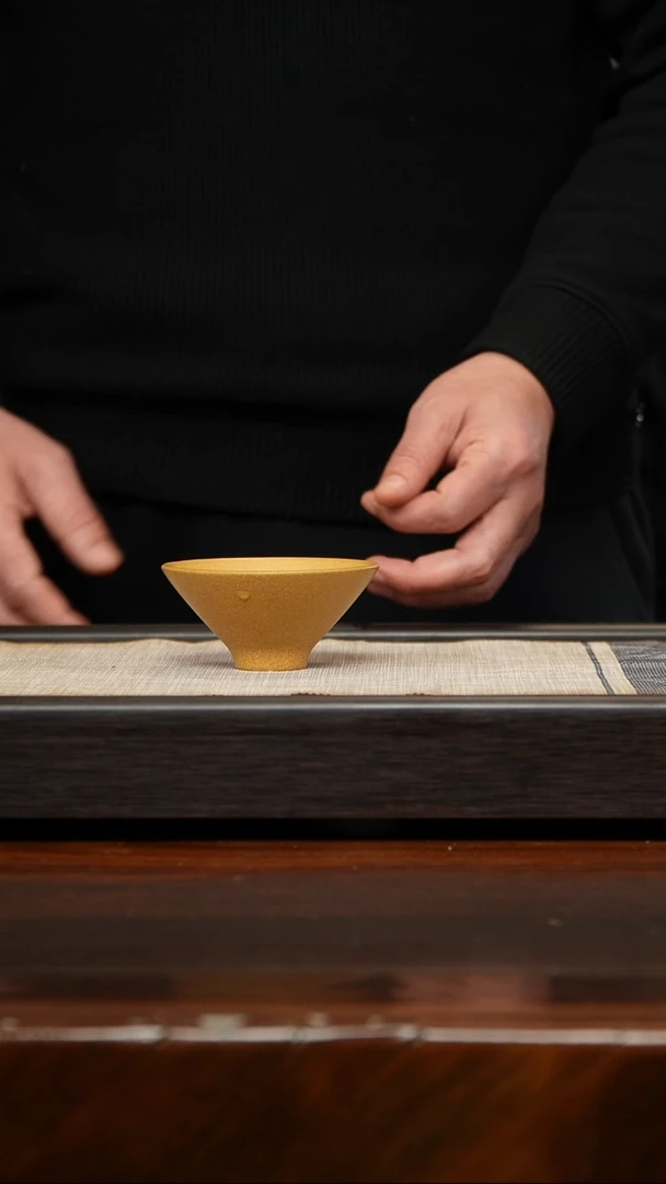 【闪购商品】紫砂茶壶黄金段斗笠杯