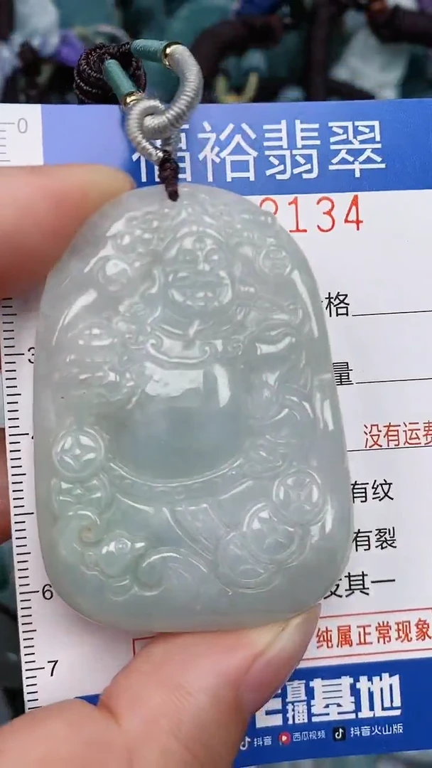 翡翠未镶嵌颈饰...0002134