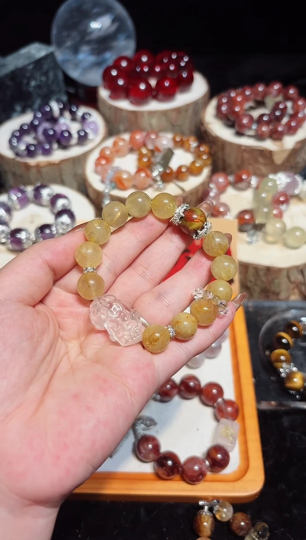 【闪购商品】水晶手链未镶嵌【西西水晶】颗颗精选 完美主义者慎入