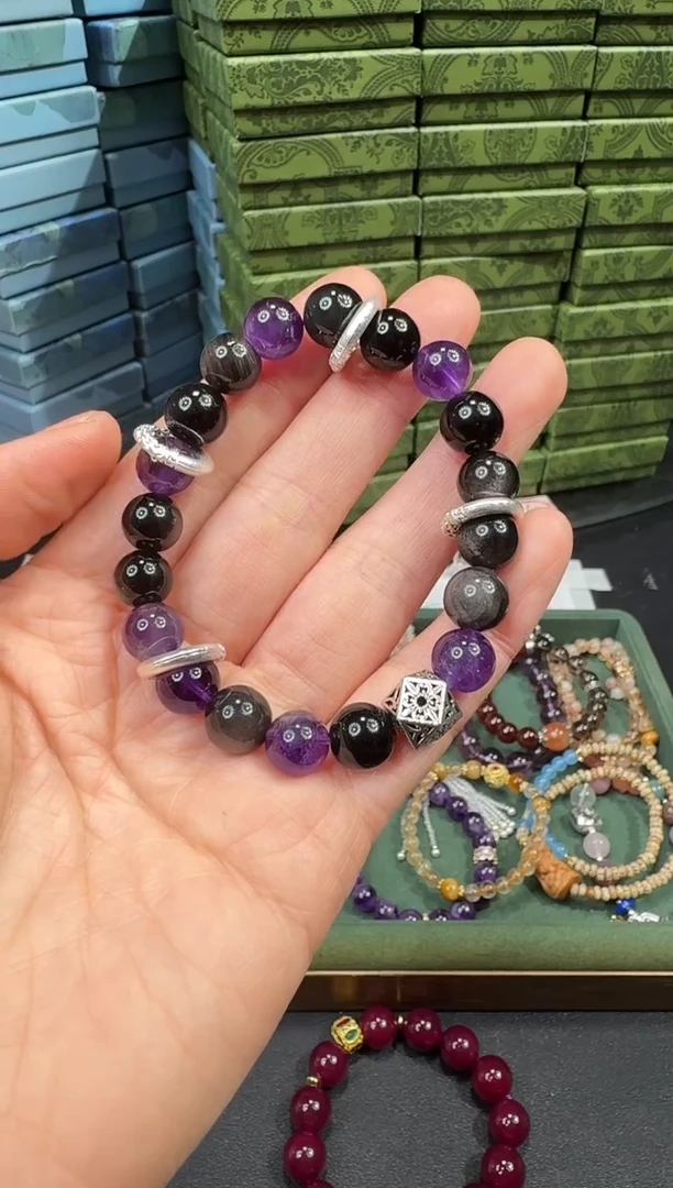 【闪购商品】水晶手串未镶嵌紫水晶手串