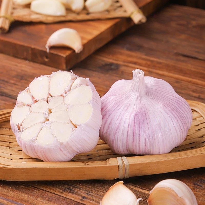 【新店特惠】纯正干蒜5斤干蒜农家蒜起饱满自然晾晒紫白皮蒜种