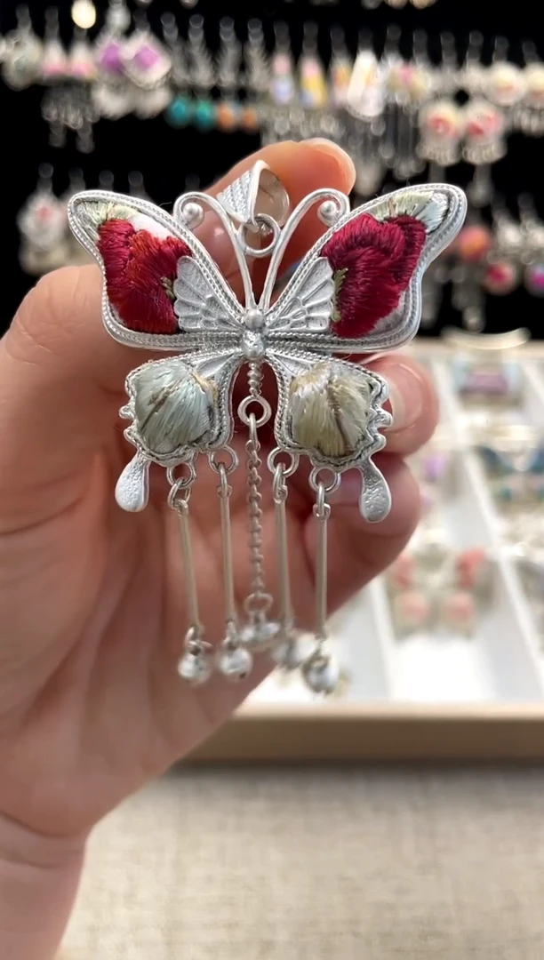 【闪购商品】织绣非遗刺绣饰品