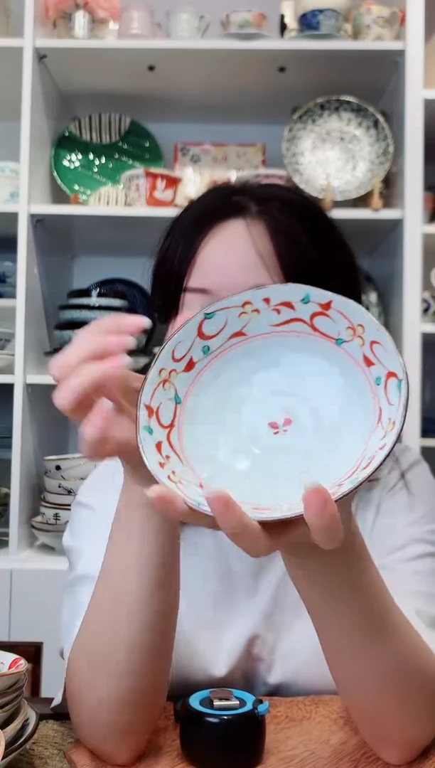陶瓷【孤品】清秀平茶碗