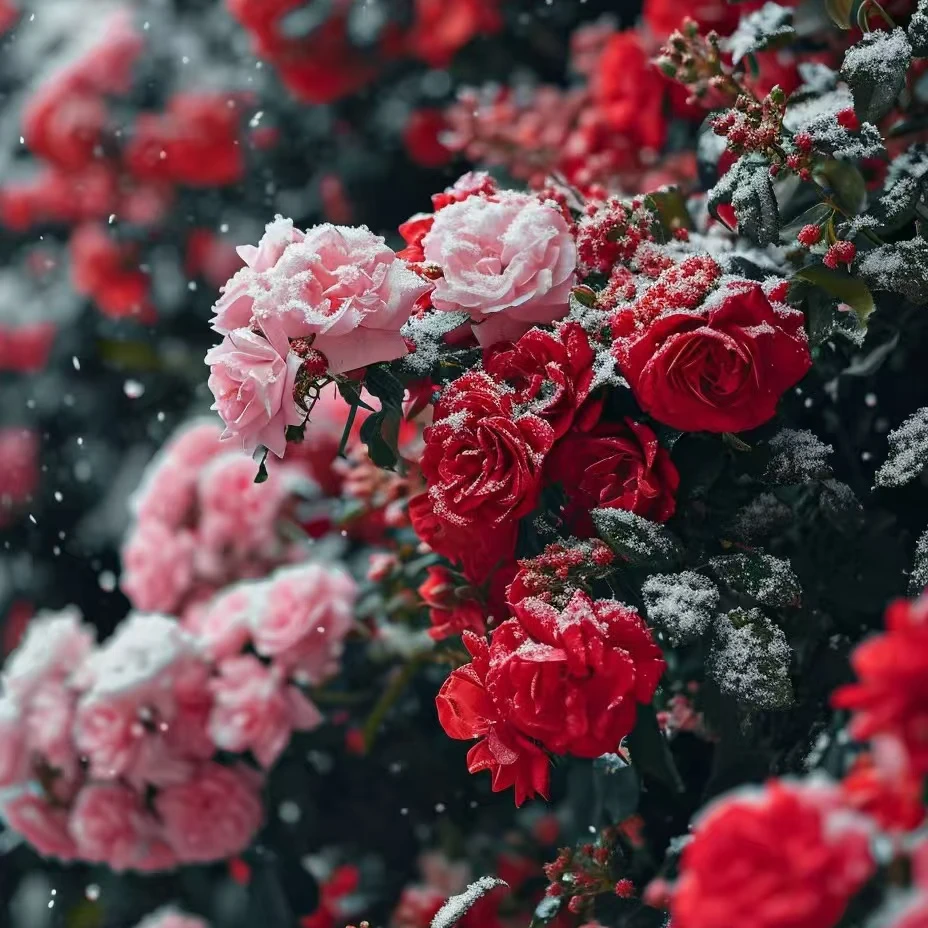 玫瑰花爬藤月季苗当年开花大花浓香阳台混色颜色随机发货