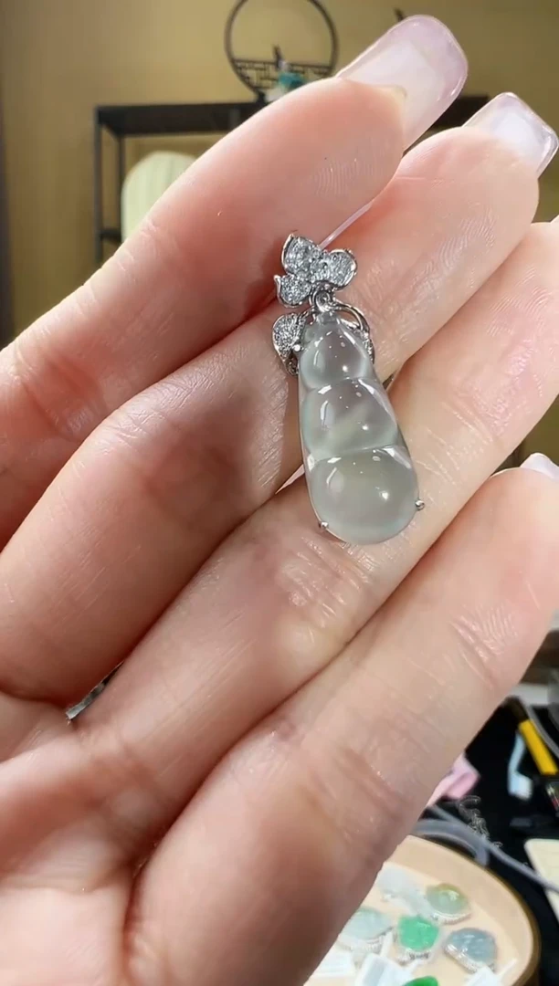 【闪购商品】翡翠颈饰18K金镶嵌DFZ0211-105