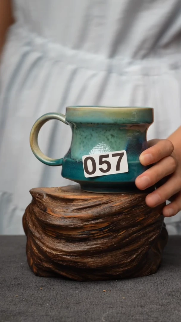 杯子057景德镇手创颜色釉杯（食品级）