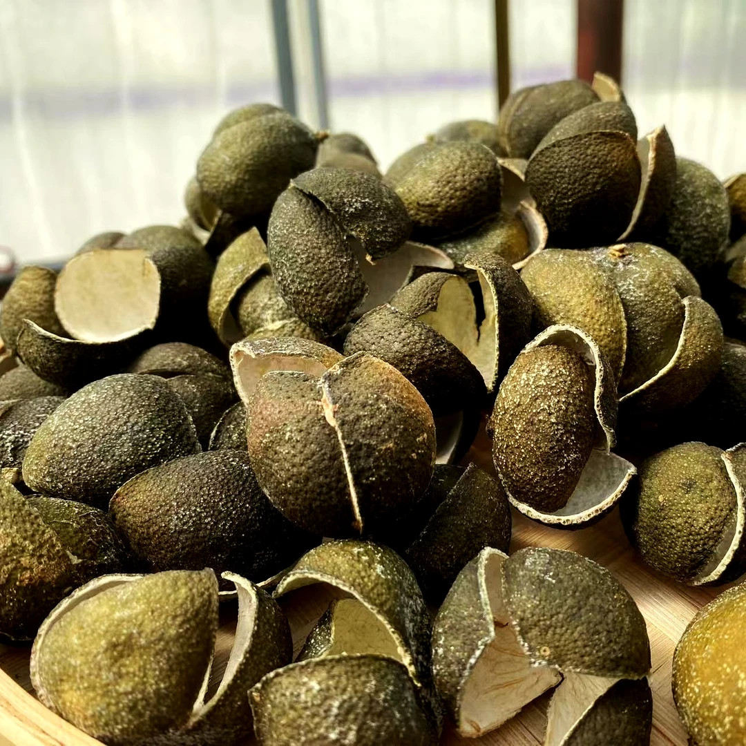 【第三代圈枝】新会陈皮  2022天马老树圈枝三花青皮