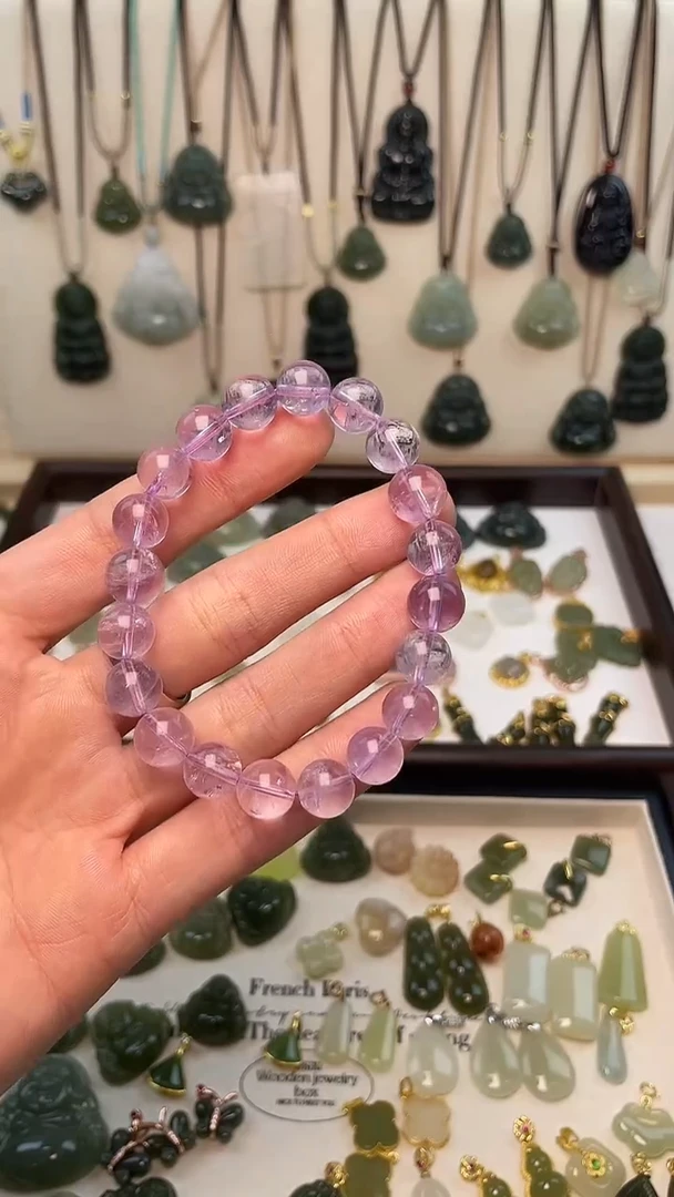 未镶嵌手串紫晶紫水晶