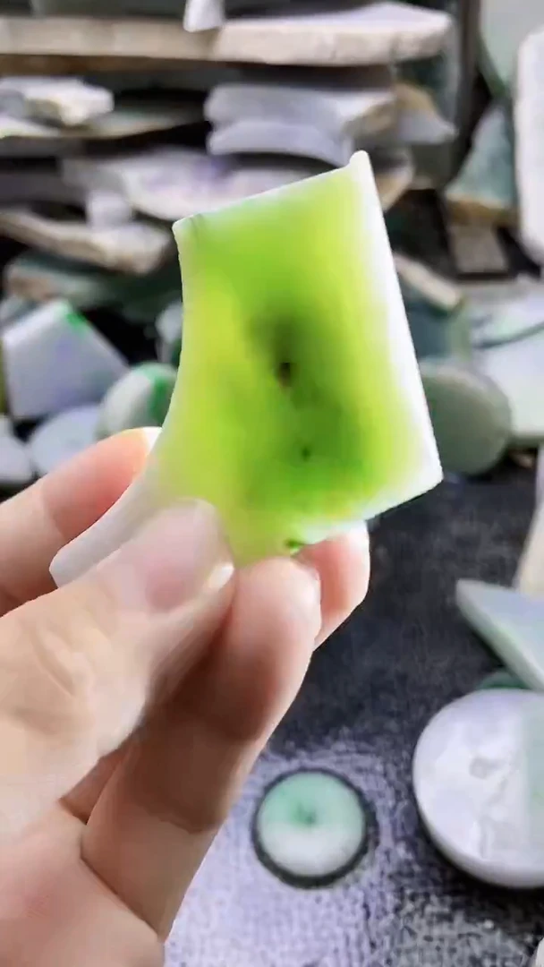 裸石翡翠天然A货翡翠板料