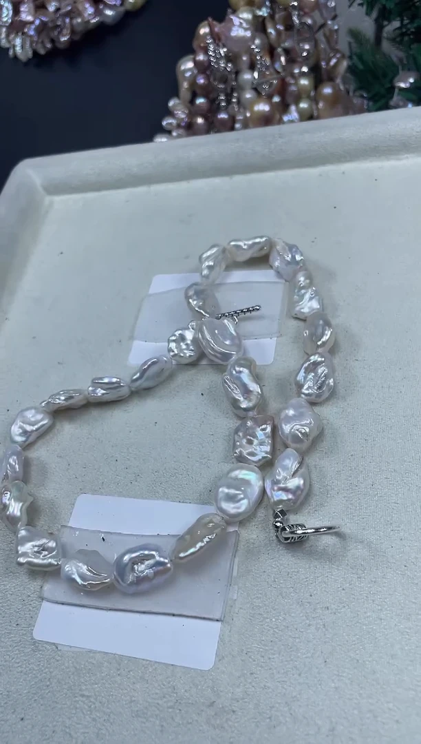 【闪购商品】淡水珍珠项链未镶嵌【纯恬珍珠】