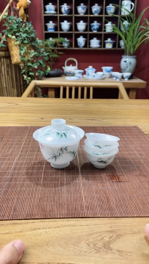盖碗/杯群芳斋闪购链接（以闪拍图片为准）