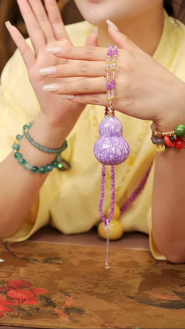 199天琦閤漆艺小葫芦挂件58