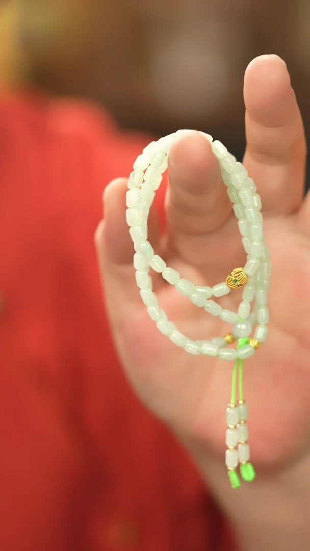 【闪购商品】翡翠手链18K金镶嵌新款