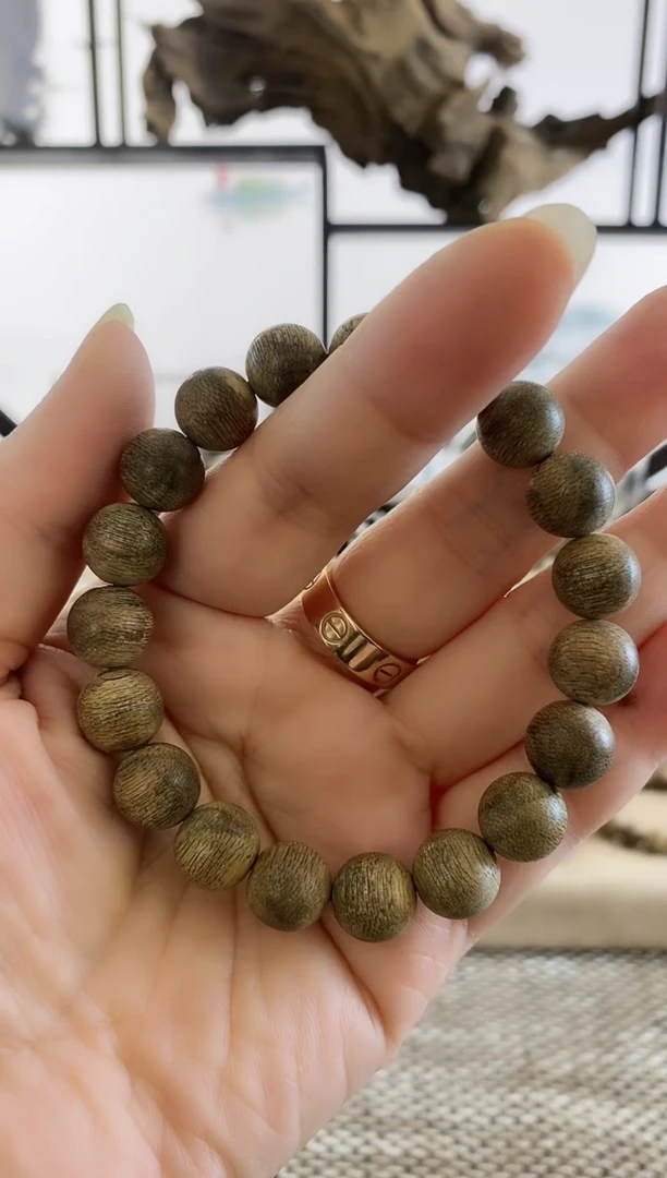 【闪购商品】沉香手串越南万野倒架老料11MM手串