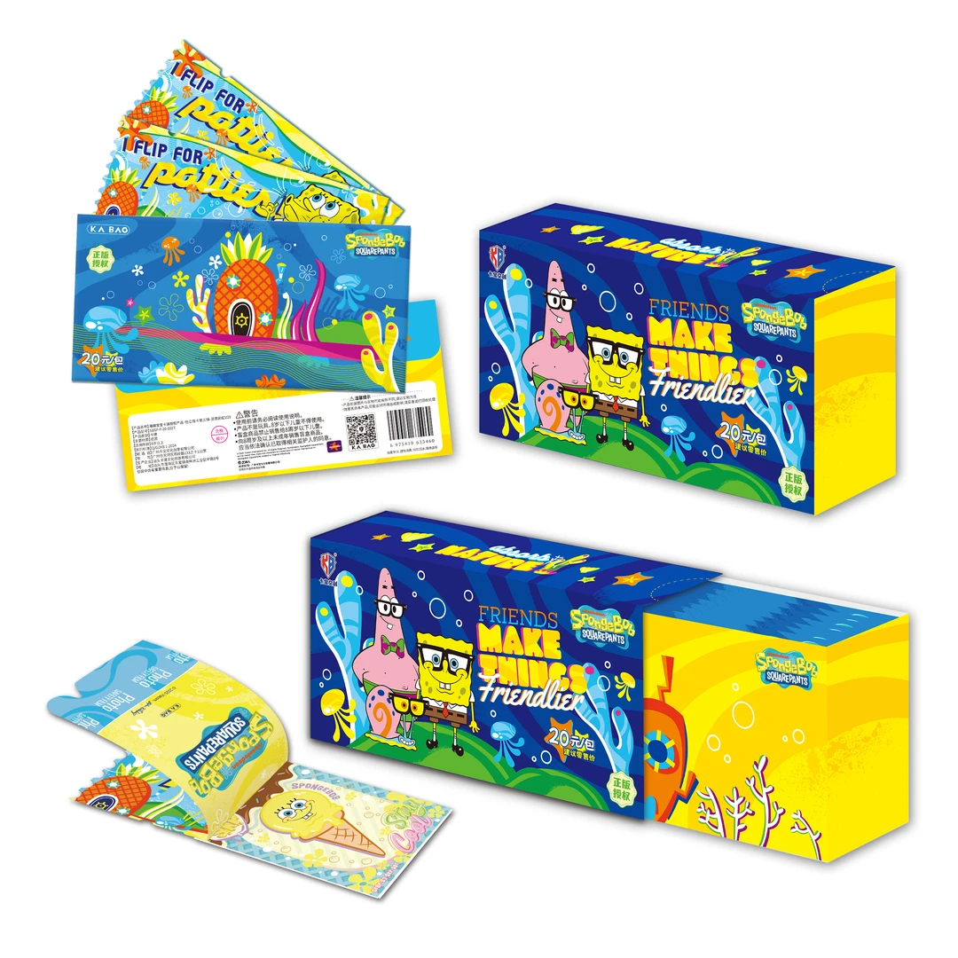 卡宝 海绵宝宝 灵感彩虹 第三弹收藏卡牌盲盒（代拆）