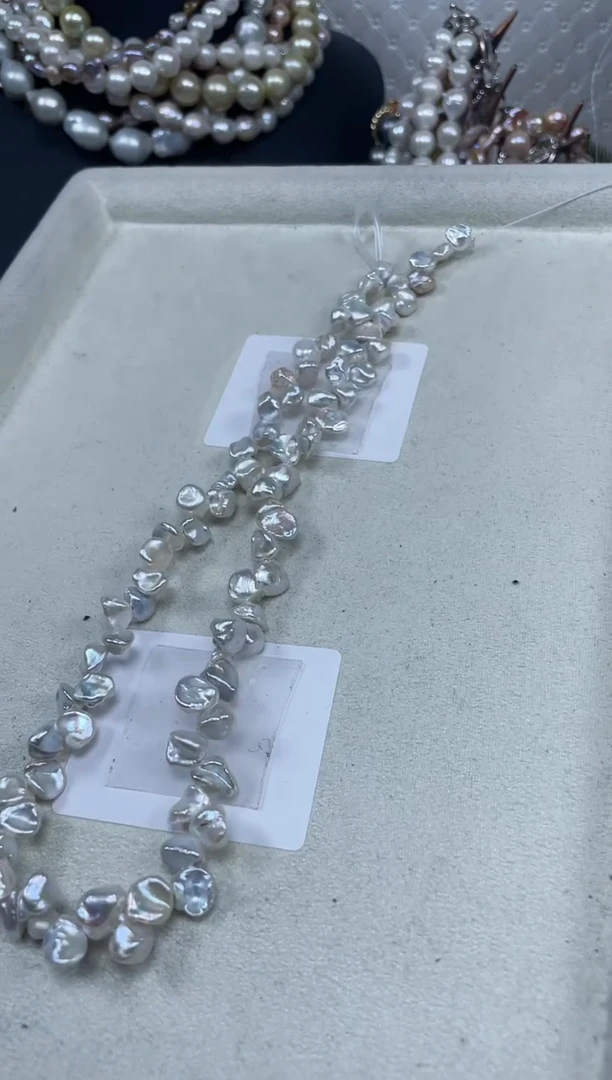 【闪购商品】淡水珍珠项链未镶嵌【纯恬珍珠】